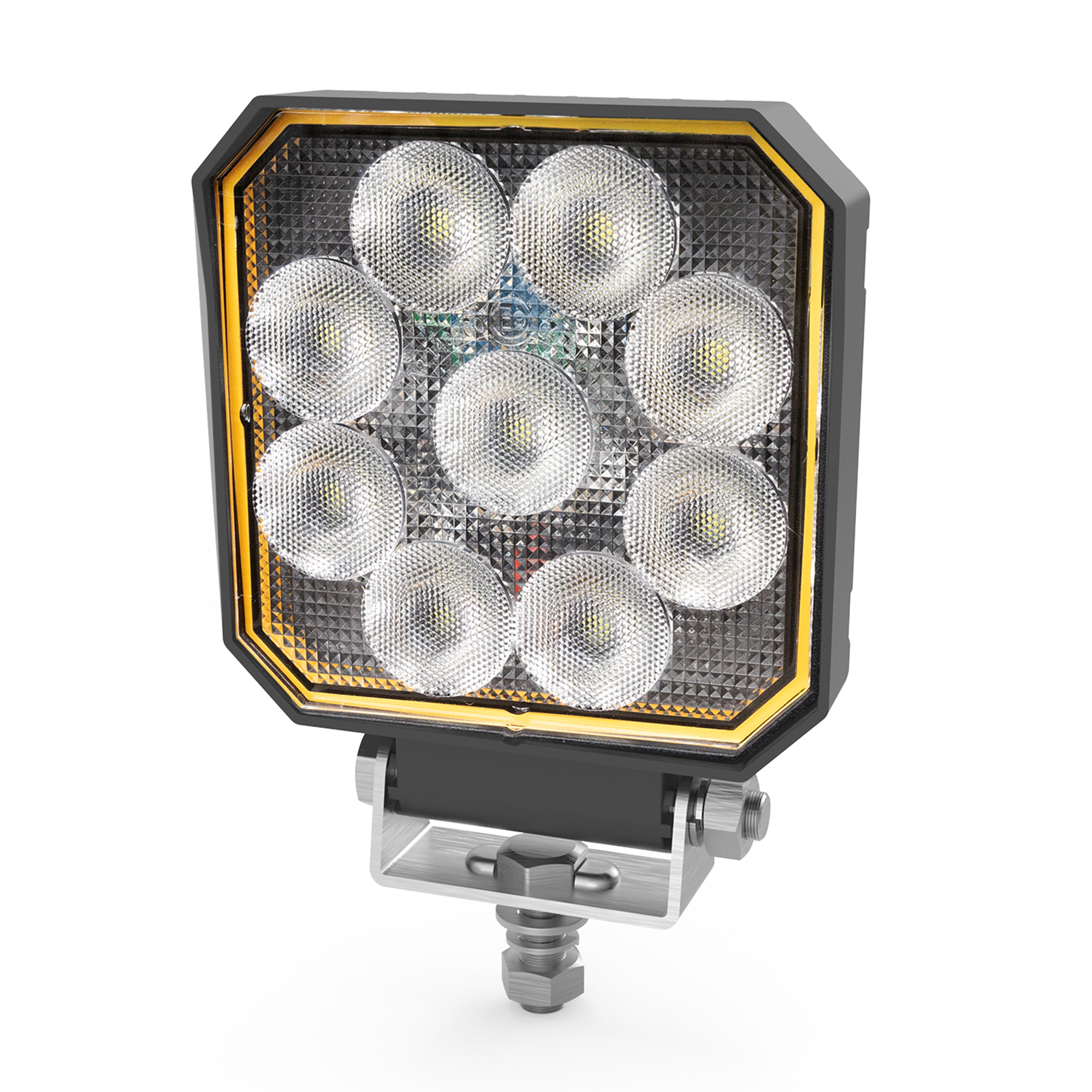 ECCO, WORKLAMP,9 LED,SQUARE,FLOOD,BT,12-24V, Light Type LED, Lens Color Clear, Included (qty.) 1 Model# E92006W-BT